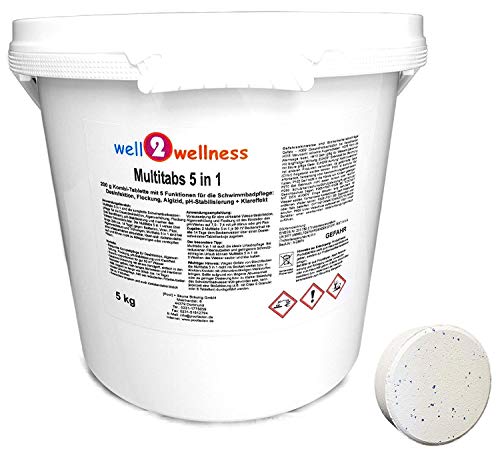 well2wellness Multitabs 5kg - je 200g langsamlöslich