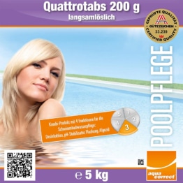Steinbach Quattrotabs 5kg je 200g langsamlöslich