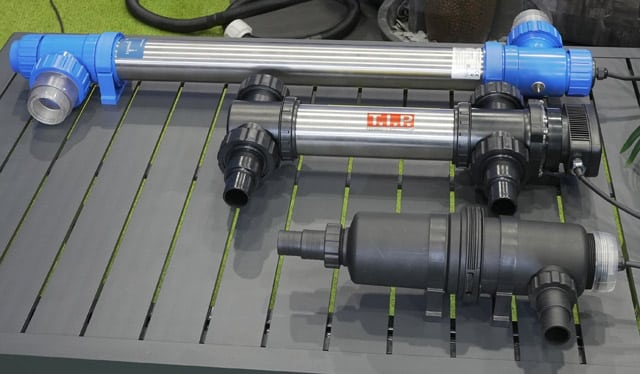 verschiedene pool uv lampen zur desinfektion