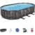 Bestway Power Steel Frame Pool 5611R mit Zubehör